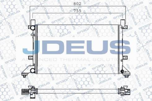 Jdeus TH0540006 - Termostat,lichid racire aaoparts.ro