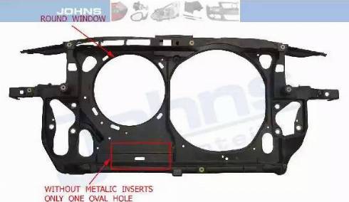 Johns 95 49 04-3 - Acoperire fata aaoparts.ro