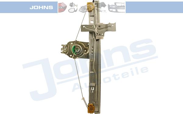 Johns 57 27 41-21 - Mecanism actionare geam aaoparts.ro