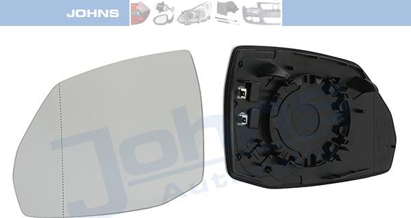 Johns 13 69 37-81 - Sticla oglinda, oglinda retrovizoare exterioara aaoparts.ro
