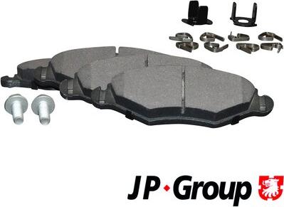 JP Group 4163600910 - Set placute frana,frana disc aaoparts.ro