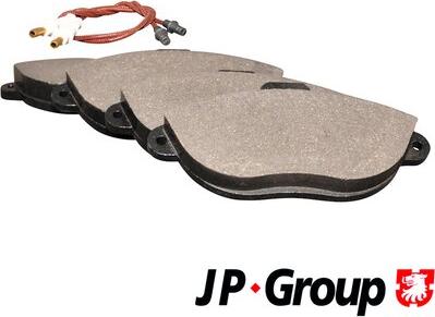 JP Group 4163600610 - Set placute frana,frana disc aaoparts.ro