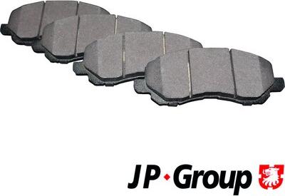 JP Group 5063600910 - Set placute frana,frana disc aaoparts.ro