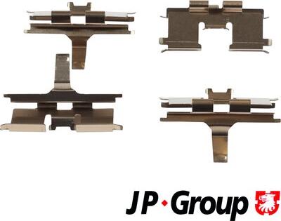 JP Group 6364002410 - Set accesorii, placute frana aaoparts.ro