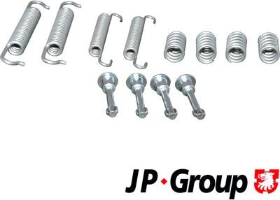JP Group 1463950110 - Set accesorii, saboti frana parcare aaoparts.ro