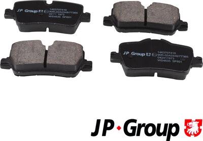 JP Group 1463707410 - Set placute frana,frana disc aaoparts.ro