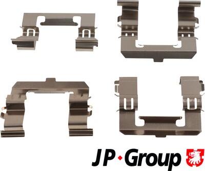 JP Group 1564004210 - Set accesorii, placute frana aaoparts.ro