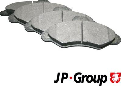 JP Group 1563601010 - Set placute frana,frana disc aaoparts.ro