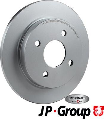 JP Group 1563202100 - Disc frana aaoparts.ro