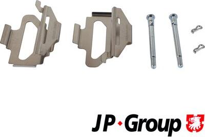 JP Group 1563750310 - Set accesorii, placute frana aaoparts.ro