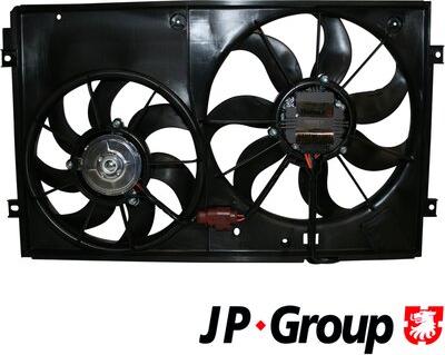 JP Group 1199106600 - Ventilator, radiator aaoparts.ro