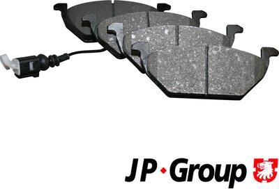 JP Group 1163601010 - Set placute frana,frana disc aaoparts.ro