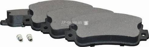 JP Group 1163608710 - Set placute frana,frana disc aaoparts.ro