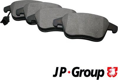 JP Group 1163607210 - Set placute frana,frana disc aaoparts.ro
