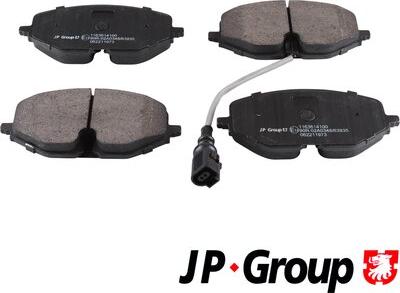 JP Group 1163614100 - Set placute frana,frana disc aaoparts.ro