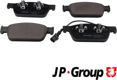 JP Group 1163613010 - Set placute frana,frana disc aaoparts.ro