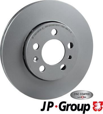 JP Group 1163109100 - Disc frana aaoparts.ro