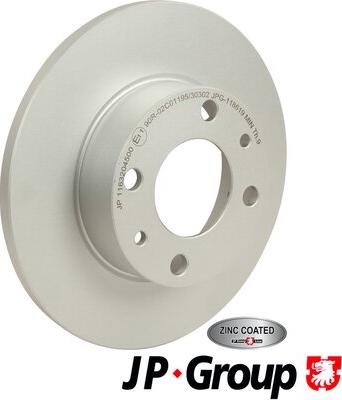 JP Group 1163204500 - Disc frana aaoparts.ro