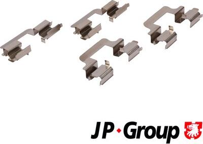 JP Group 1163750110 - Set accesorii, placute frana aaoparts.ro