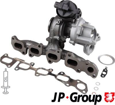 JP Group 1117409500 - Compresor,sistem de supraalimentare aaoparts.ro