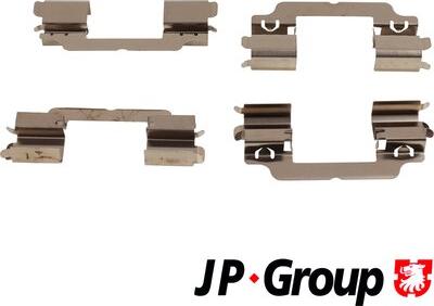 JP Group 1364004310 - Set accesorii, placute frana aaoparts.ro