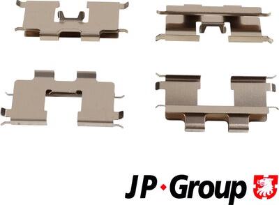 JP Group 1264004910 - Set accesorii, placute frana aaoparts.ro