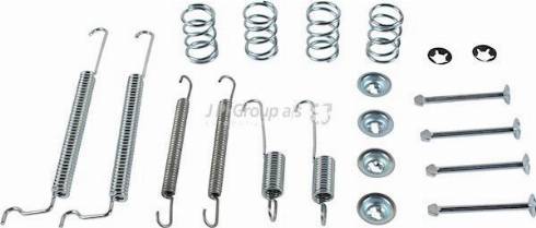 JP Group 1264001010 - Set accesorii, sabot de frana aaoparts.ro