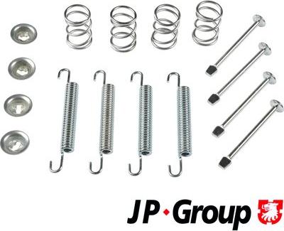 JP Group 1264003610 - Set accesorii, saboti frana parcare aaoparts.ro