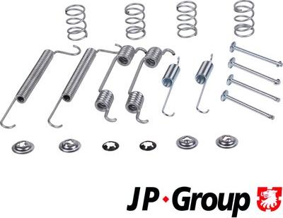 JP Group 1263950110 - Set accesorii, sabot de frana aaoparts.ro