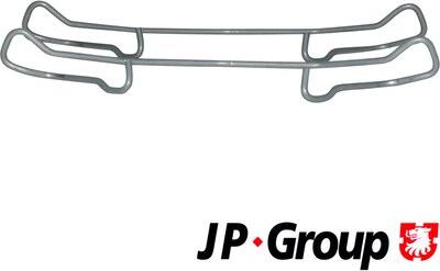 JP Group 1263650110 - Set accesorii, placute frana aaoparts.ro