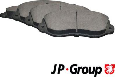 JP Group 1263602910 - Set placute frana,frana disc aaoparts.ro