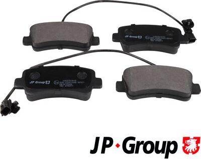 JP Group 1263701810 - Set placute frana,frana disc aaoparts.ro