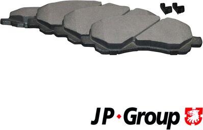 JP Group 3963600410 - Set placute frana,frana disc aaoparts.ro