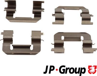 JP Group 3664002110 - Set accesorii, placute frana aaoparts.ro