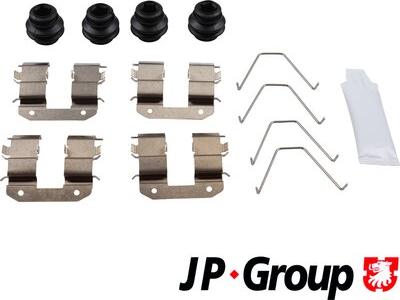 JP Group 3664002710 - Set accesorii, placute frana aaoparts.ro
