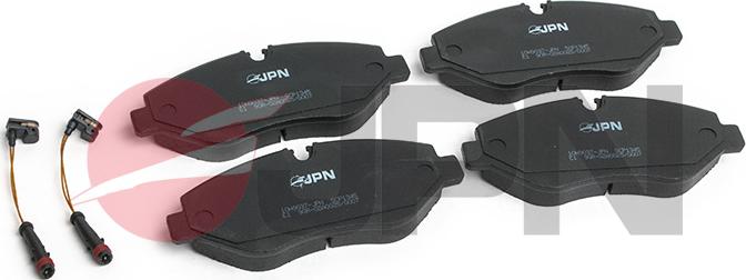 JPN 10H9037-JPN - Set placute frana,frana disc aaoparts.ro
