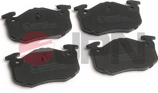 JPN 20H9088-JPN - Set placute frana,frana disc aaoparts.ro