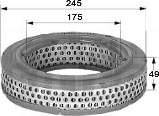 JS Asakashi A0223 - Filtru aer aaoparts.ro