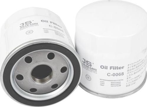 JS Asakashi C0068 - Filtru ulei aaoparts.ro