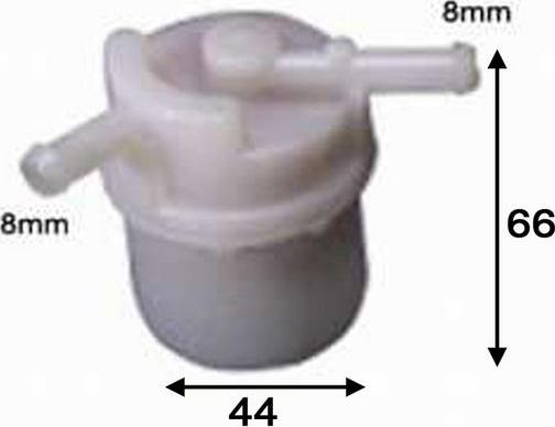 JS Asakashi FS814J - Filtru combustibil aaoparts.ro