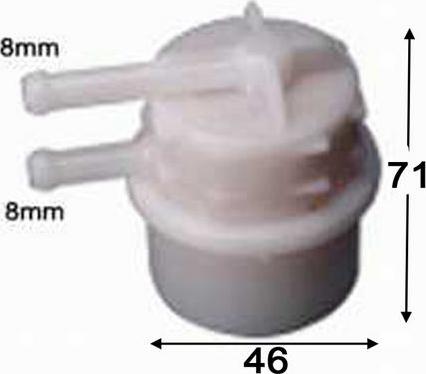 JS Asakashi FS328J - Filtru combustibil aaoparts.ro