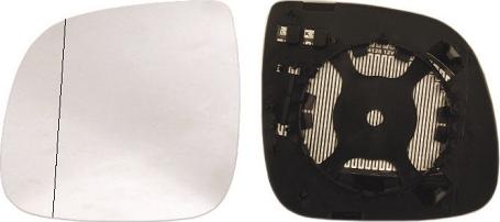 J&S Automotive AD523057G - Sticla oglinda, oglinda retrovizoare exterioara aaoparts.ro