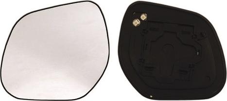 J&S Automotive AD684558G - Sticla oglinda, oglinda retrovizoare exterioara aaoparts.ro