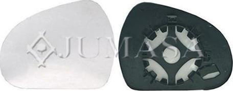 Jumasa 55033536 - Sticla oglinda, oglinda retrovizoare exterioara aaoparts.ro