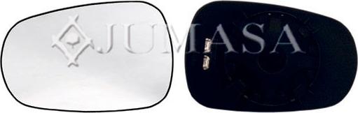 Jumasa 55304076 - Sticla oglinda, oglinda retrovizoare exterioara aaoparts.ro