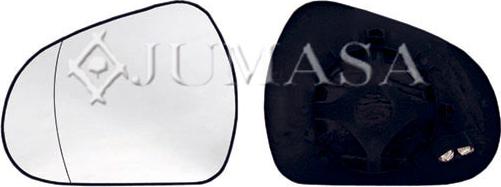 Jumasa 55333536 - Sticla oglinda, oglinda retrovizoare exterioara aaoparts.ro
