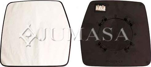 Jumasa 55321051 - Sticla oglinda, oglinda retrovizoare exterioara aaoparts.ro
