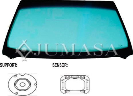 Jumasa V3301568 - Parbriz aaoparts.ro