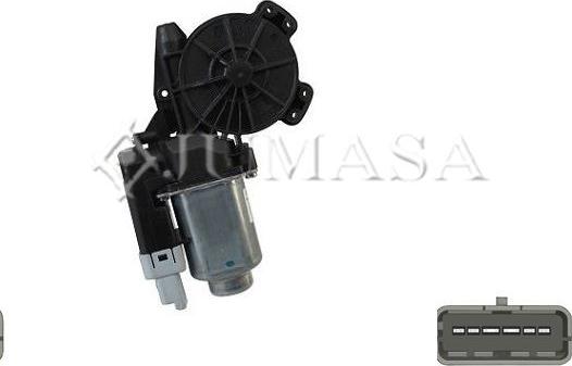 Jumasa ZR PGO66 R C - Electromotor, macara geam aaoparts.ro