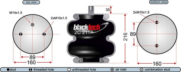 Juratek 2C211220P05 - Burduf, suspensie pneumatica aaoparts.ro
